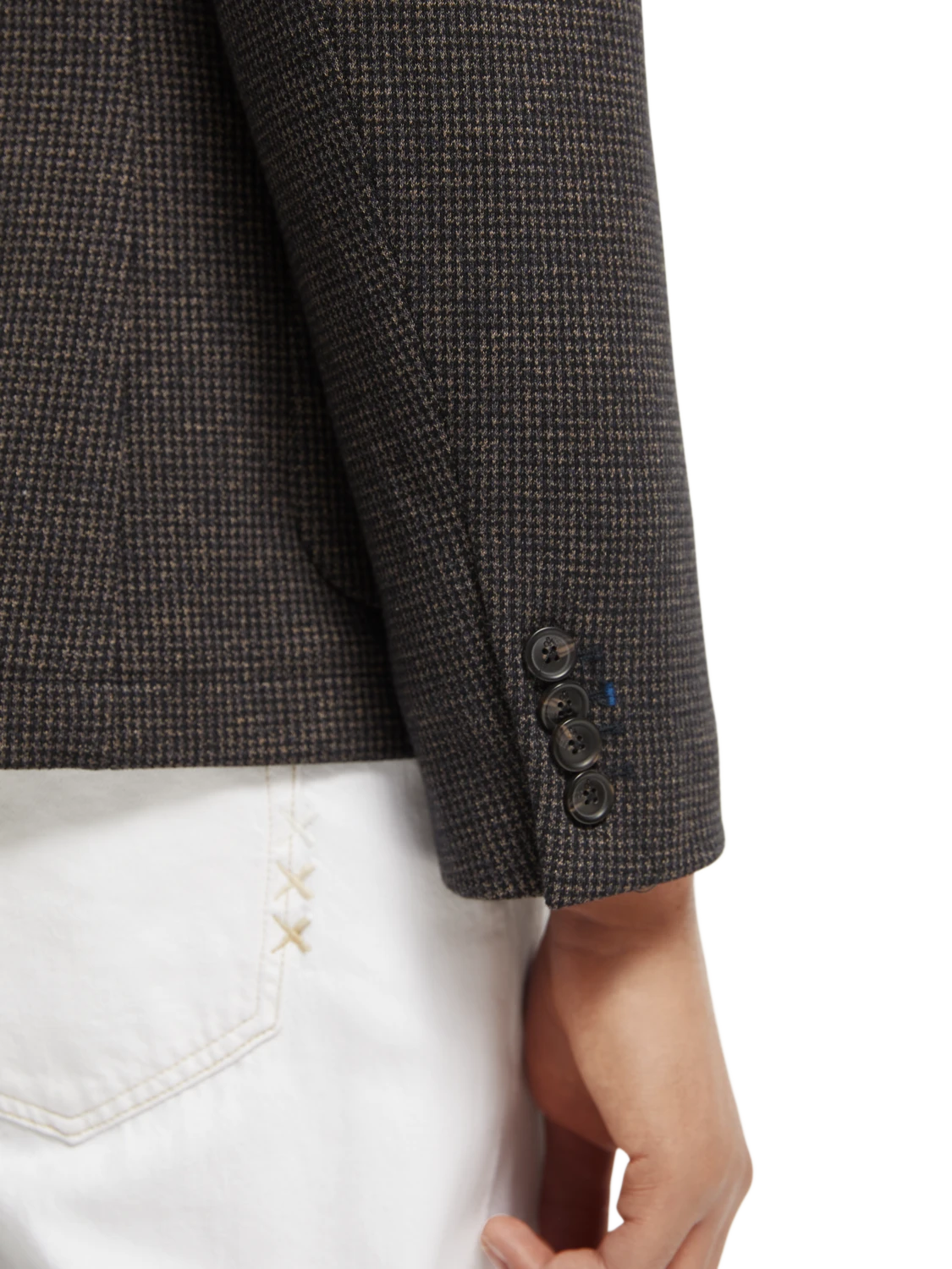 Scotch & Soda Knitted Single-Breasted Blazer 13 Scotch & Soda Knitted Single-Breasted Blazer - Image 11