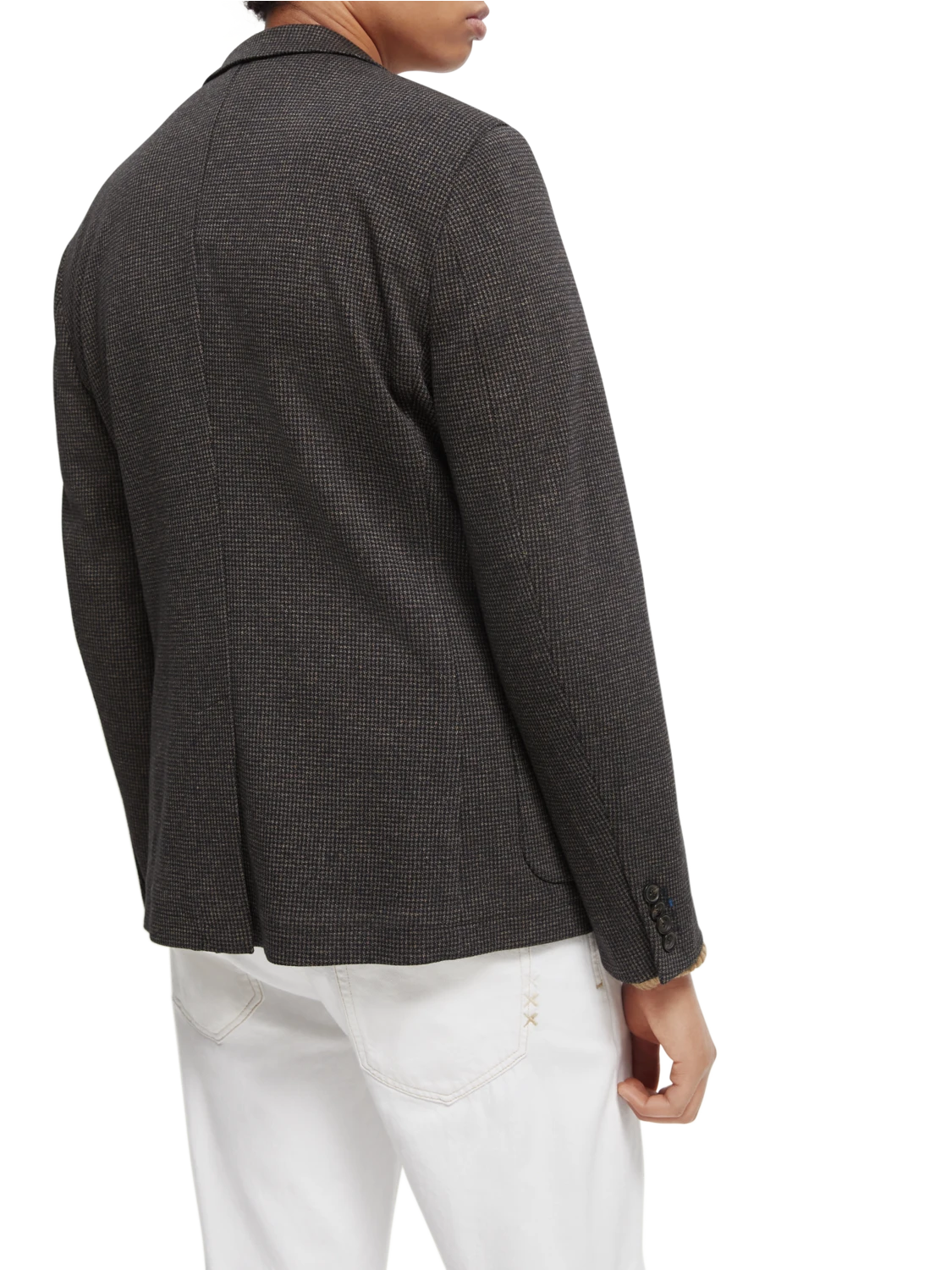 Scotch & Soda Knitted Single-Breasted Blazer 5 Scotch & Soda Knitted Single-Breasted Blazer - Image 3