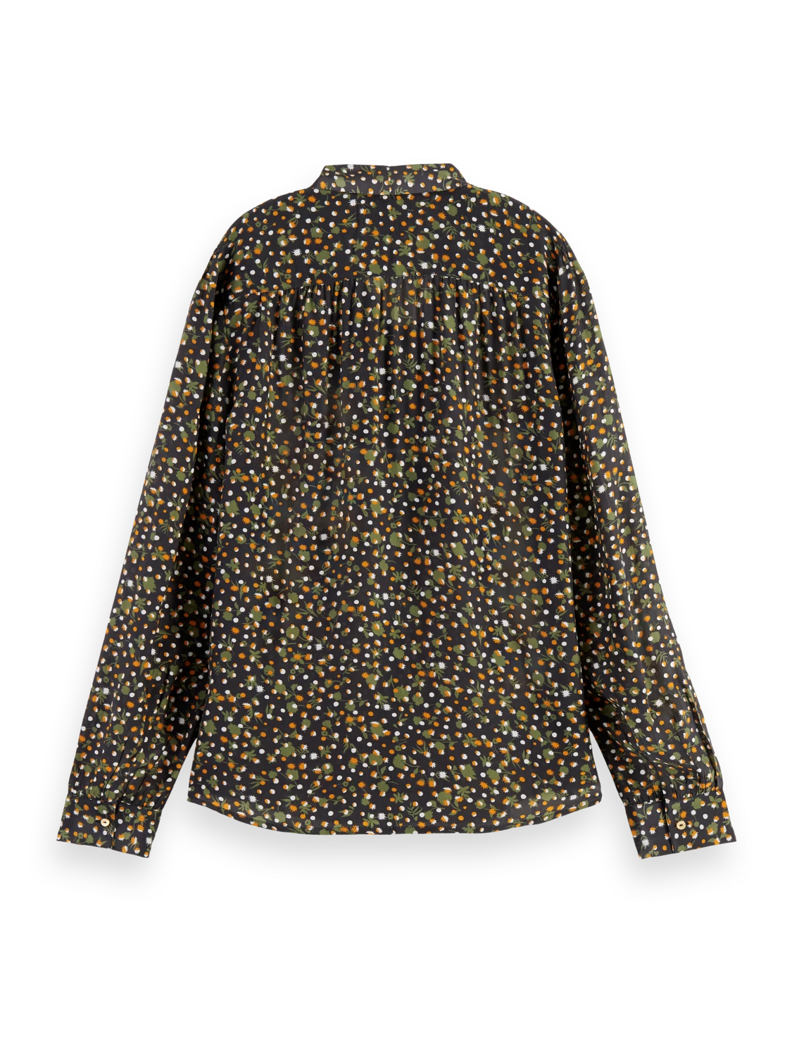 Scotch & Soda Lightweight Shirt With Ribbon Collar 8 Scotch & Soda Lightweight Shirt With Ribbon Collar - Image 6