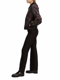 Scotch & Soda Printed Jacquard Bomber Jacket -Scotch & Soda 169373 Midnight 20Slate NHD SDE