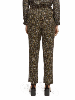Scotch & Soda Nina Mid-Rise Tapered Jogger 18 Scotch & Soda Nina Mid-Rise Tapered Jogger -Scotch & Soda 169388 Space 20Floral 20Cinnamon 20Spice NHD BCK