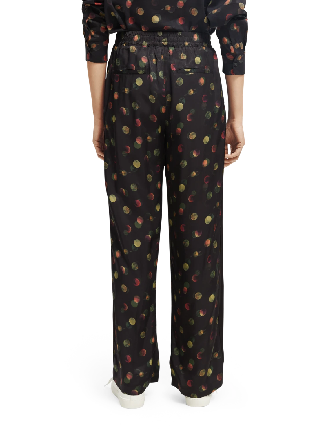 Scotch & Soda The Gia Mid-Rise Wide-Leg Elasticated Trousers 5 Scotch & Soda The Gia Mid-Rise Wide-Leg Elasticated Trousers - Image 3