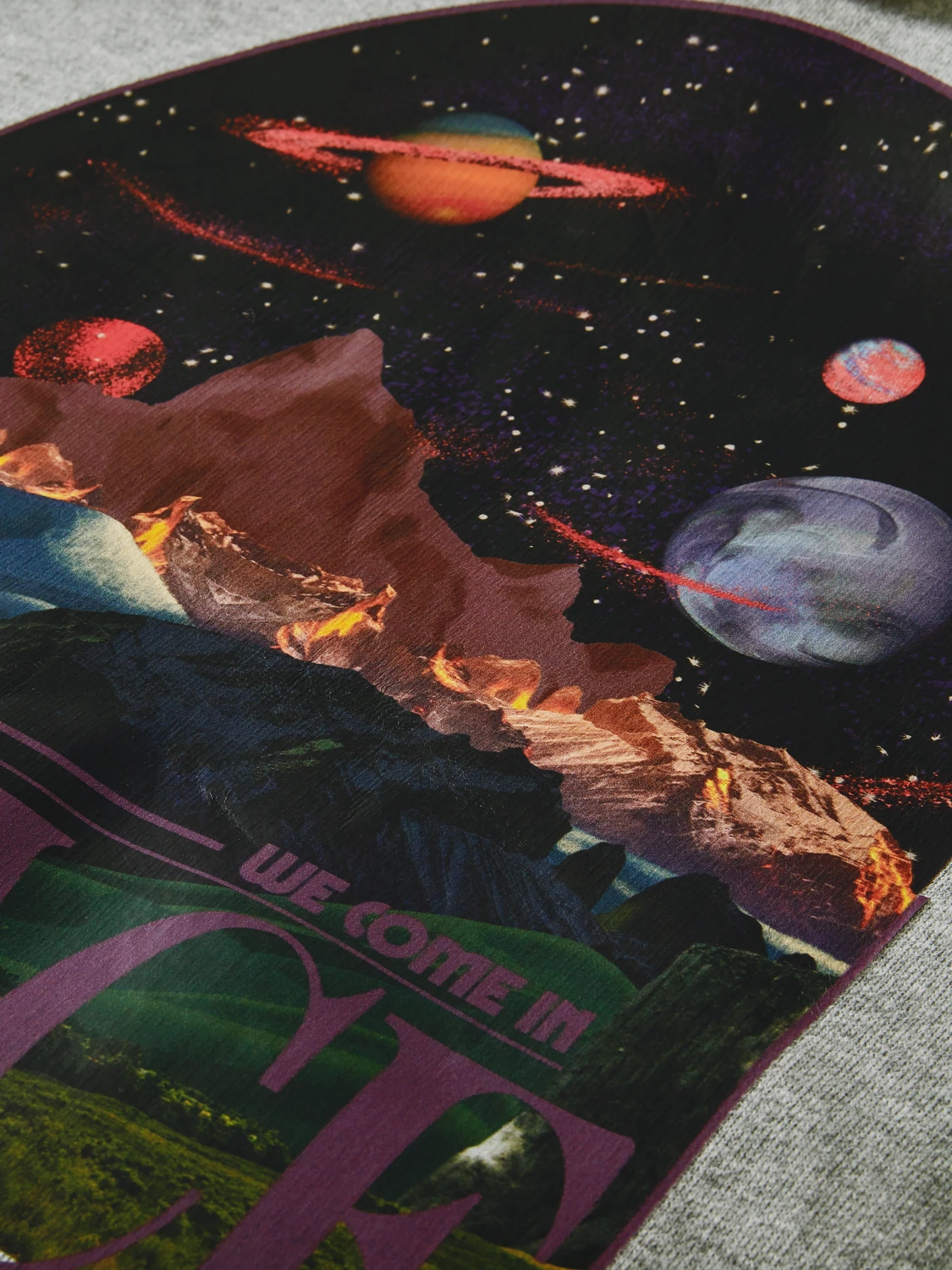 Scotch & Soda Loose Fit Organic Cotton Artwork Hoodie 9 Scotch & Soda Loose Fit Organic Cotton Artwork Hoodie - Image 7