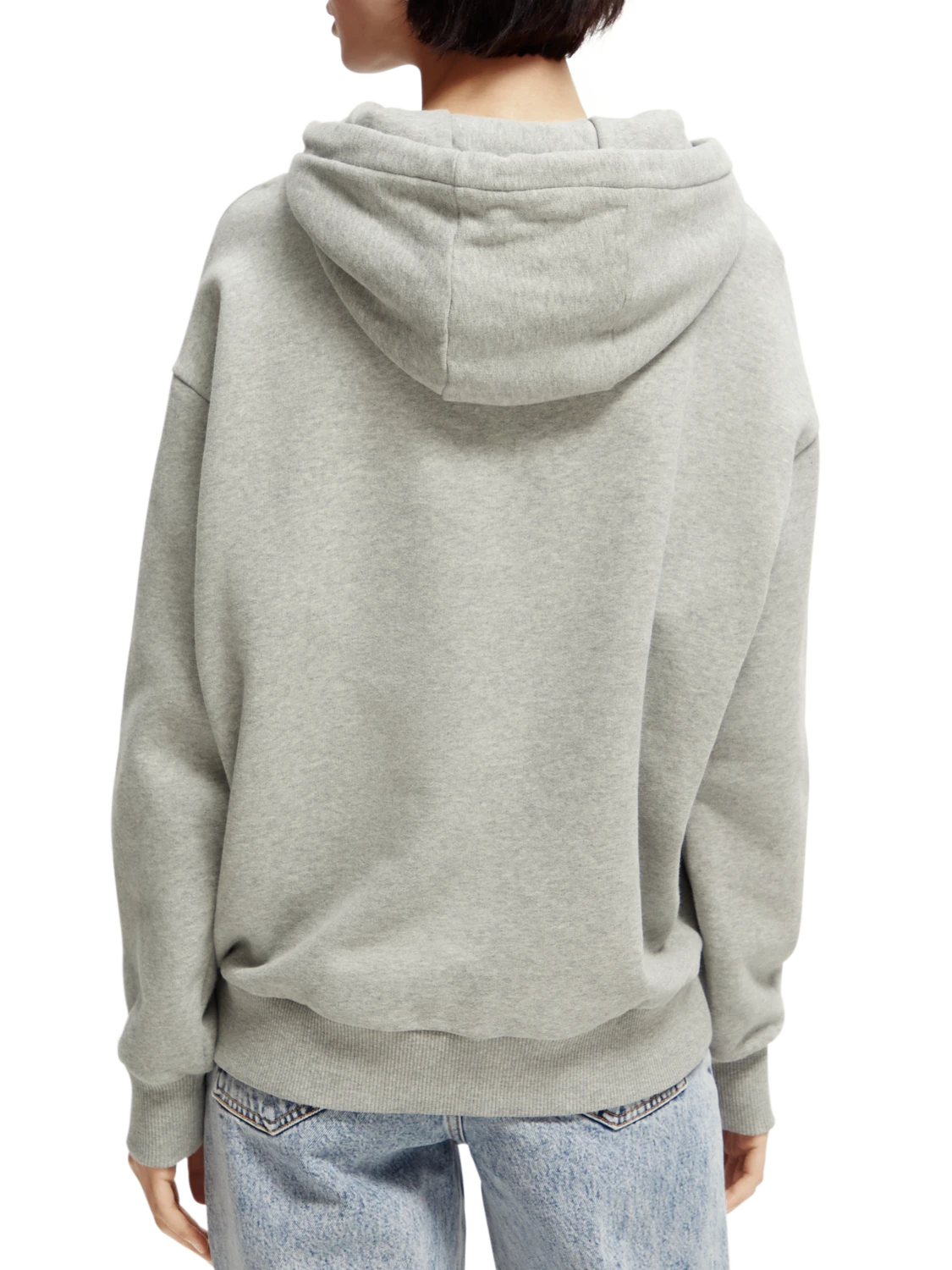 Scotch & Soda Loose Fit Organic Cotton Artwork Hoodie 5 Scotch & Soda Loose Fit Organic Cotton Artwork Hoodie - Image 3