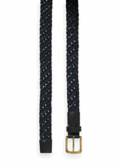 Scotch & Soda Braided Leather And Cord Belt -Scotch & Soda 169453 Combo 20B DTL