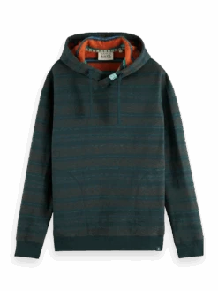 Scotch & Soda Striped Contrast-Lined Hoodie 18 Scotch & Soda Striped Contrast-Lined Hoodie -Scotch & Soda 169470 Combo 20A FNT