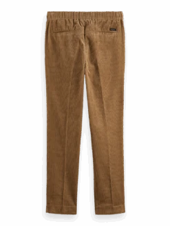 Scotch & Soda Corduroy Jogger -Scotch & Soda 169484 Sand BCK