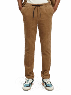 Scotch & Soda Corduroy Jogger -Scotch & Soda 169484 Sand MDL CRP