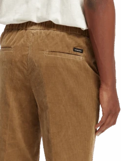 Scotch & Soda Corduroy Jogger -Scotch & Soda 169484 Sand MDL DTL1