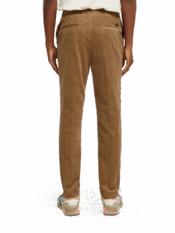 Scotch & Soda Corduroy Jogger -Scotch & Soda 169484 Sand NHD BCK