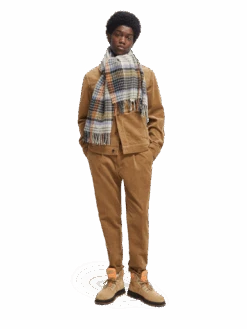 Scotch & Soda Corduroy Trucker Jacket 30 Scotch & Soda Corduroy Trucker Jacket -Scotch & Soda 169485 Sand MDL FNT