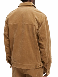 Scotch & Soda Corduroy Trucker Jacket 20 Scotch & Soda Corduroy Trucker Jacket -Scotch & Soda 169485 Sand NHD BCK