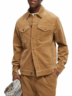 Scotch & Soda Corduroy Trucker Jacket