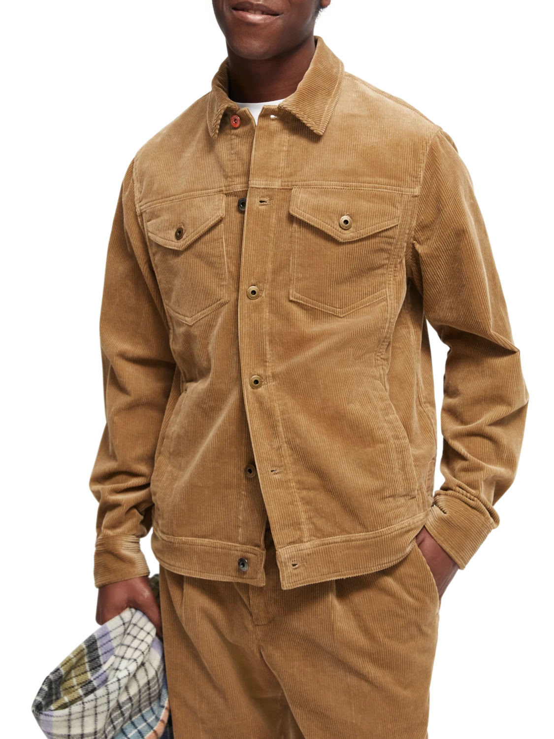 Scotch & Soda Corduroy Trucker Jacket 3 Scotch & Soda Corduroy Trucker Jacket