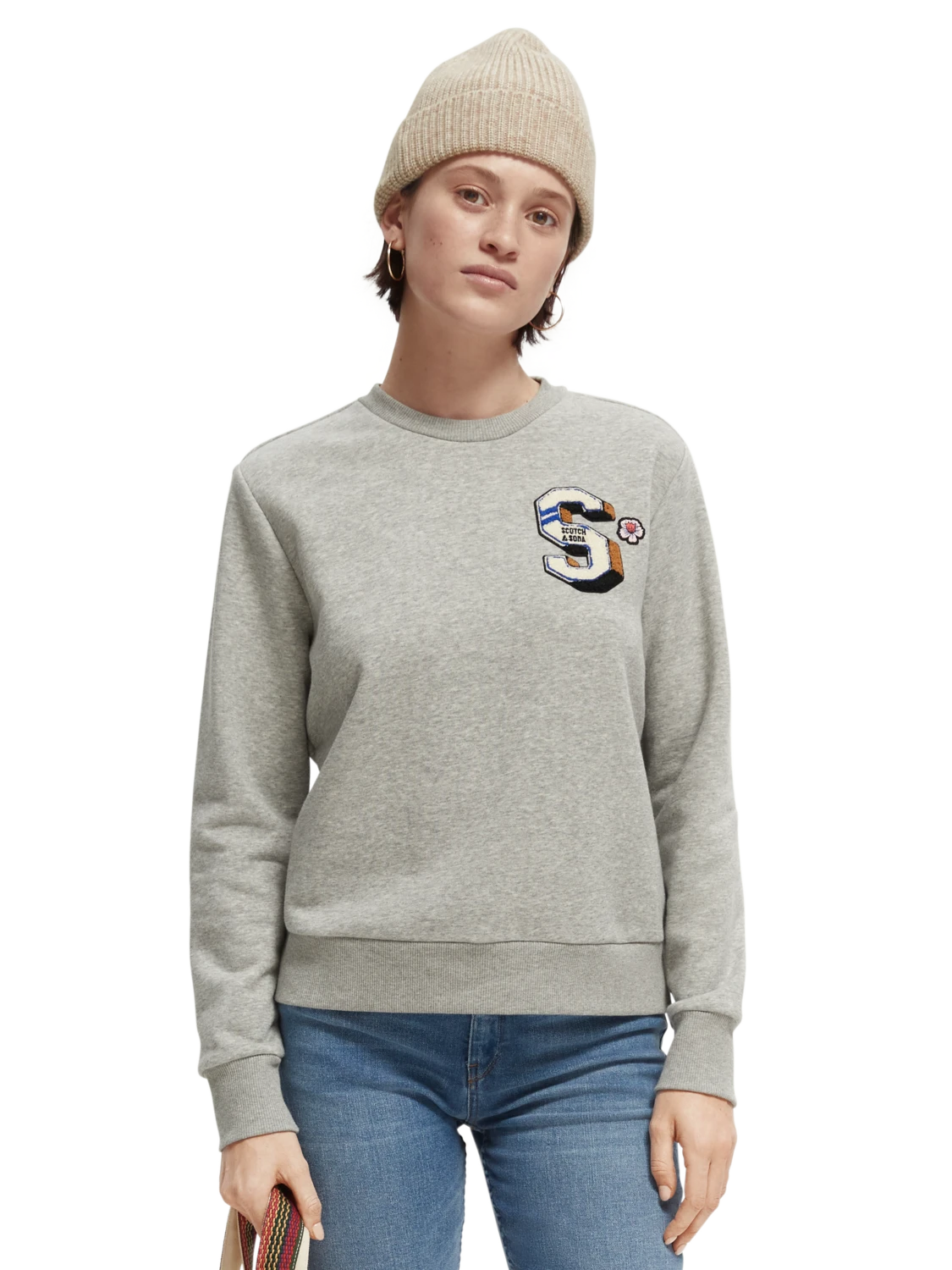 Scotch & Soda Regular-Fit Artwork Crewneck Sweatshirt 12 Scotch & Soda Regular-Fit Artwork Crewneck Sweatshirt - Image 10