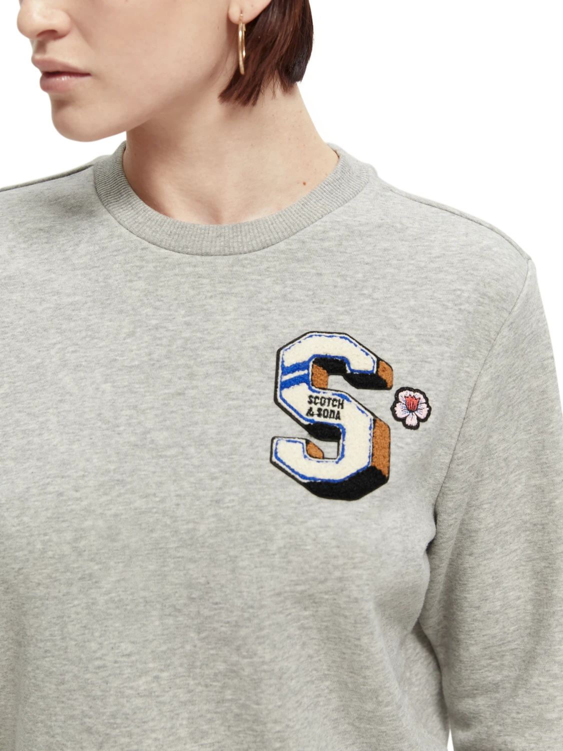Scotch & Soda Regular-Fit Artwork Crewneck Sweatshirt 13 Scotch & Soda Regular-Fit Artwork Crewneck Sweatshirt - Image 11