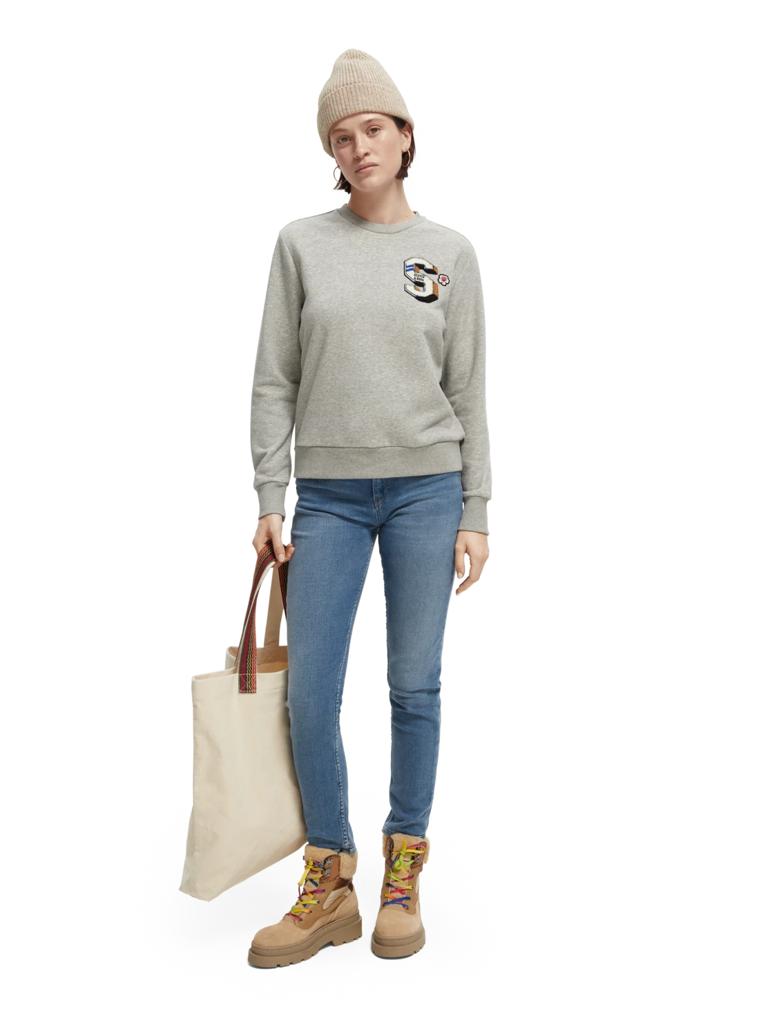 Scotch & Soda Regular-Fit Artwork Crewneck Sweatshirt 14 Scotch & Soda Regular-Fit Artwork Crewneck Sweatshirt - Image 12