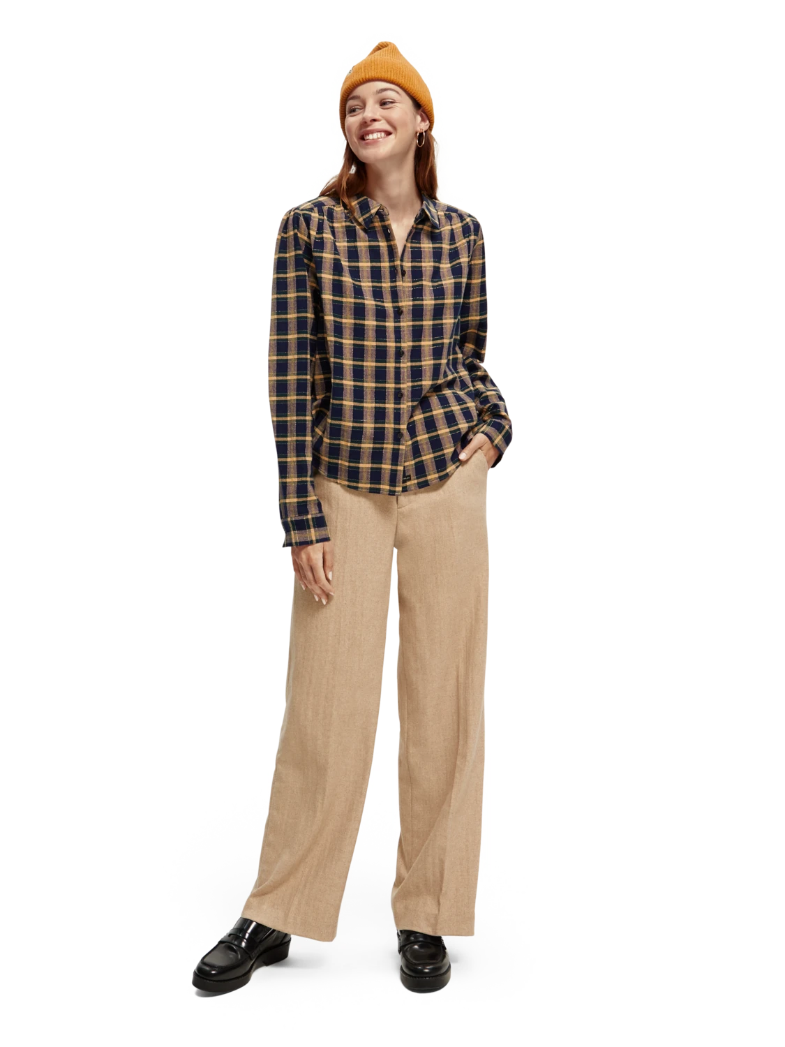 Scotch & Soda Checked Slim Fit Shirt 14 Scotch & Soda Checked Slim Fit Shirt - Image 12