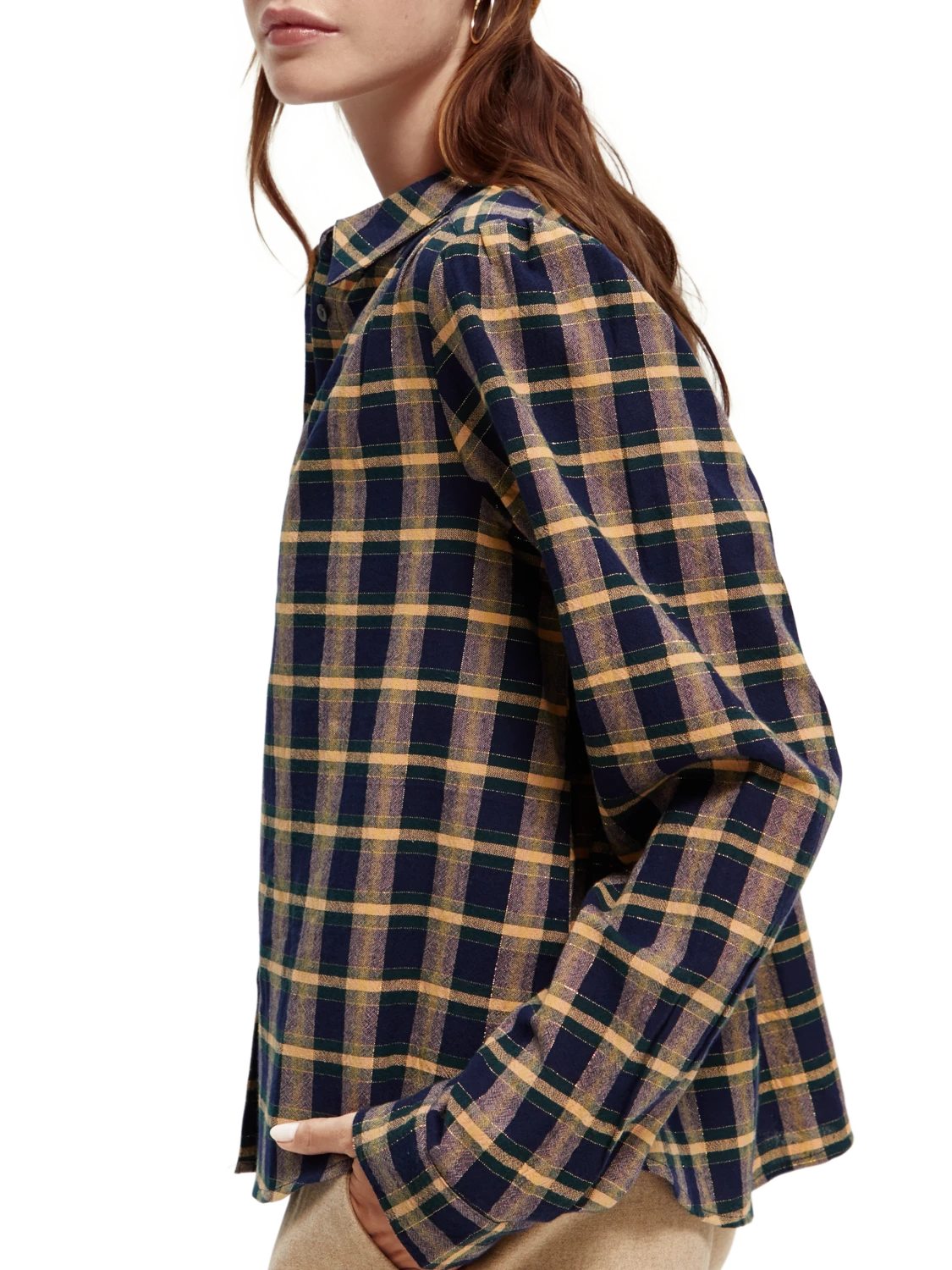 Scotch & Soda Checked Slim Fit Shirt 6 Scotch & Soda Checked Slim Fit Shirt - Image 4