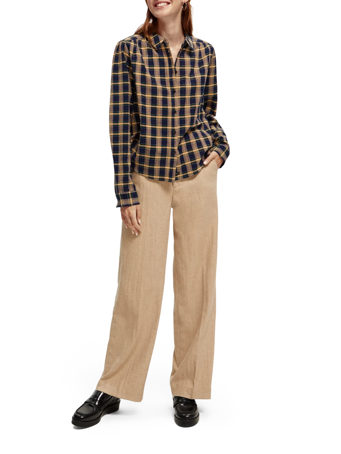 Scotch & Soda Checked Slim Fit Shirt 4 Scotch & Soda Checked Slim Fit Shirt - Image 2