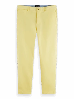 Scotch & Soda The Drift Regular Tapered-Fit Corduroy Chino -Scotch & Soda 169796 Daffodil FNT