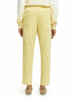 Scotch & Soda The Drift Regular Tapered-Fit Corduroy Chino -Scotch & Soda 169796 Daffodil NHD BCK