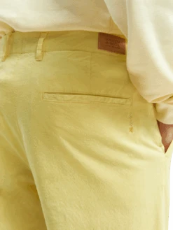 Scotch & Soda The Drift Regular Tapered-Fit Corduroy Chino -Scotch & Soda 169796 Daffodil NHD DTL1