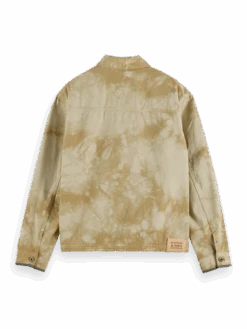 Scotch & Soda Tie-Dye Denim Trucker Jacket -Scotch & Soda 169832 Combo 20B BCK