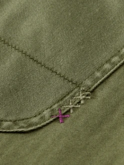 Scotch & Soda The Pip Boyfriend Fit Organic Cotton Chino 18 Scotch & Soda The Pip Boyfriend Fit Organic Cotton Chino -Scotch & Soda 169855 Military 20Green DTL6