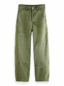 Scotch & Soda The Pip Boyfriend Fit Organic Cotton Chino 16 Scotch & Soda The Pip Boyfriend Fit Organic Cotton Chino -Scotch & Soda 169855 Military 20Green FNT