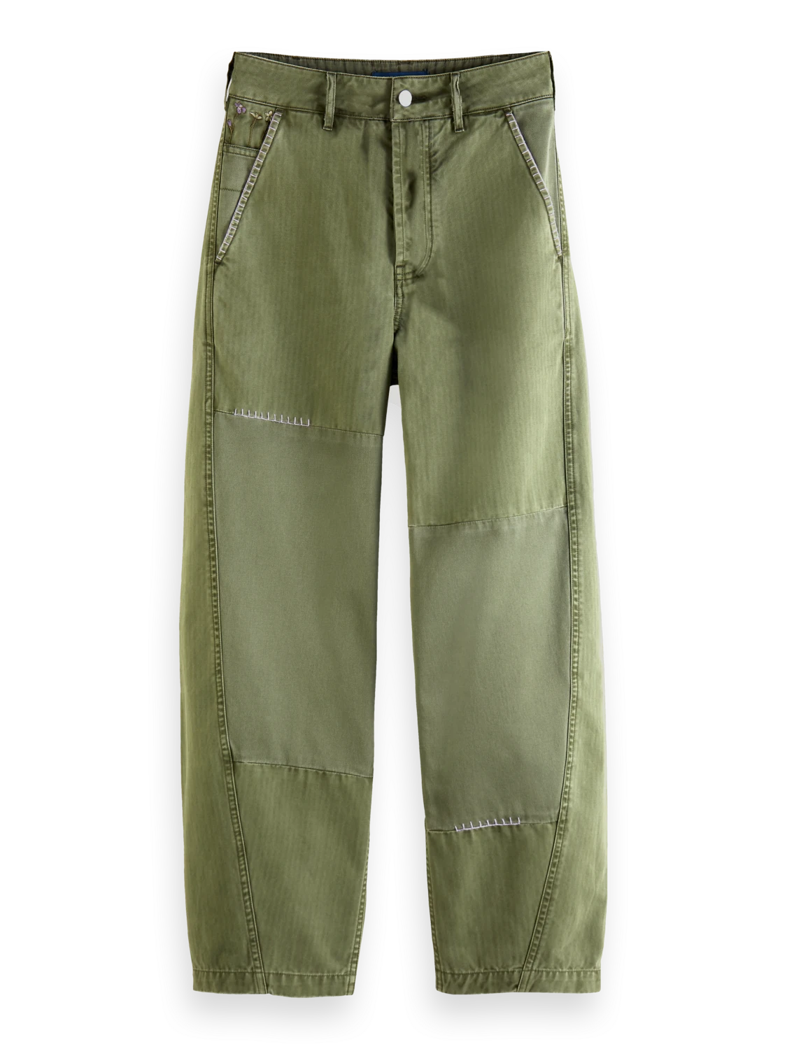 Scotch & Soda The Pip Boyfriend Fit Organic Cotton Chino 7 Scotch & Soda The Pip Boyfriend Fit Organic Cotton Chino - Image 5