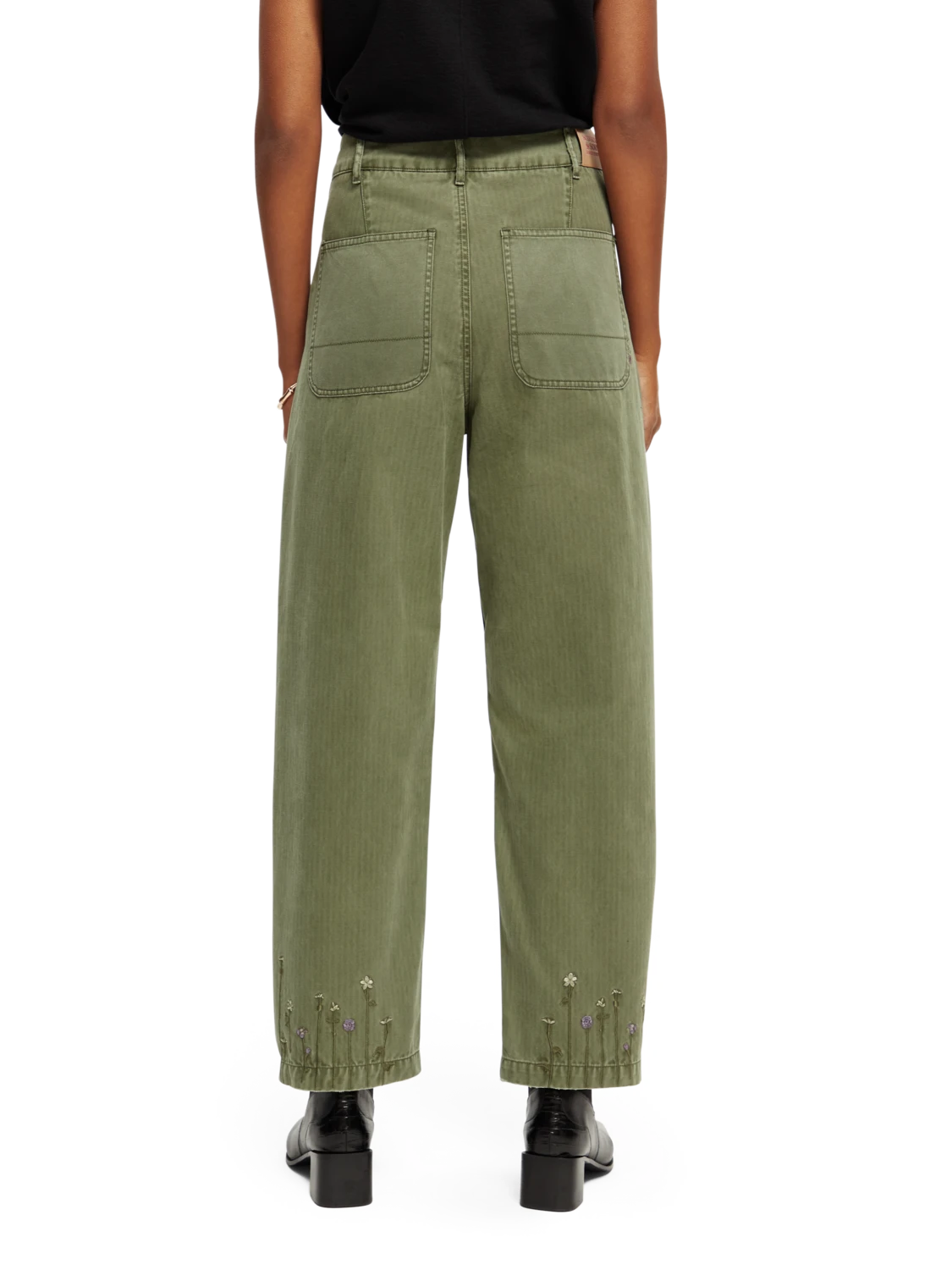 Scotch & Soda The Pip Boyfriend Fit Organic Cotton Chino 5 Scotch & Soda The Pip Boyfriend Fit Organic Cotton Chino - Image 3