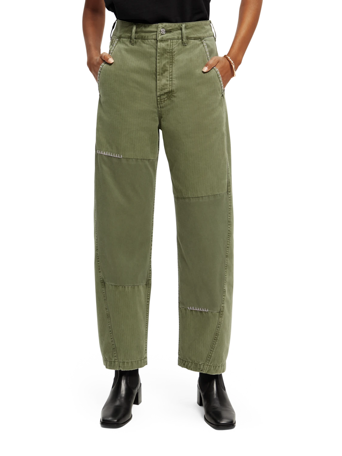 Scotch & Soda The Pip Boyfriend Fit Organic Cotton Chino 3 Scotch & Soda The Pip Boyfriend Fit Organic Cotton Chino