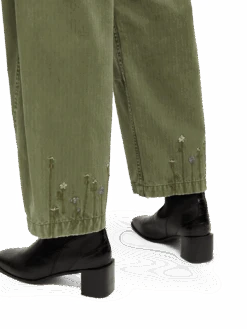 Scotch & Soda The Pip Boyfriend Fit Organic Cotton Chino 20 Scotch & Soda The Pip Boyfriend Fit Organic Cotton Chino -Scotch & Soda 169855 Military 20Green NHD DTL2