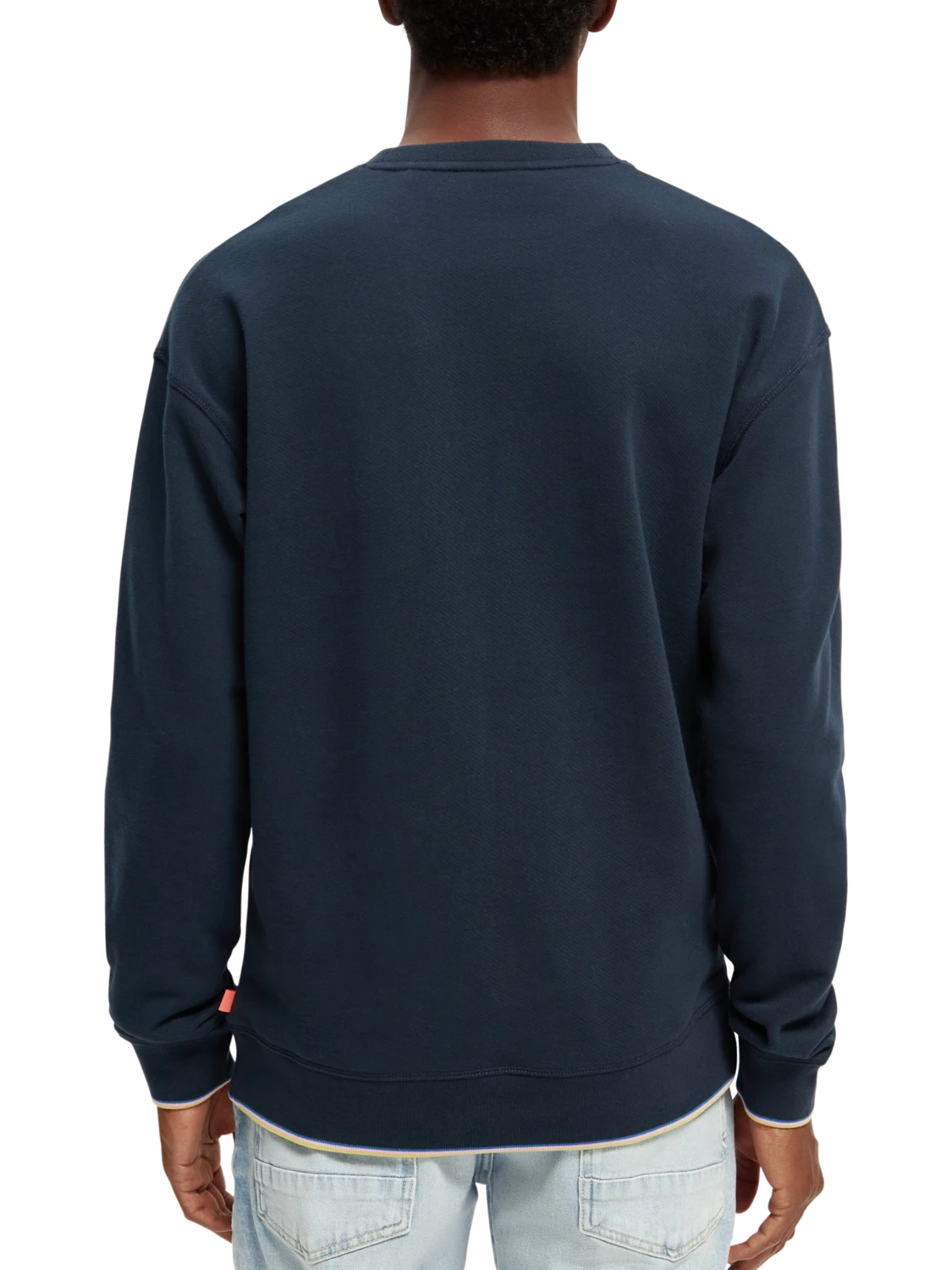 Scotch & Soda Loose Fit Organic Floral Artwork Sweatshirt 5 Scotch & Soda Loose Fit Organic Floral Artwork Sweatshirt - Image 3