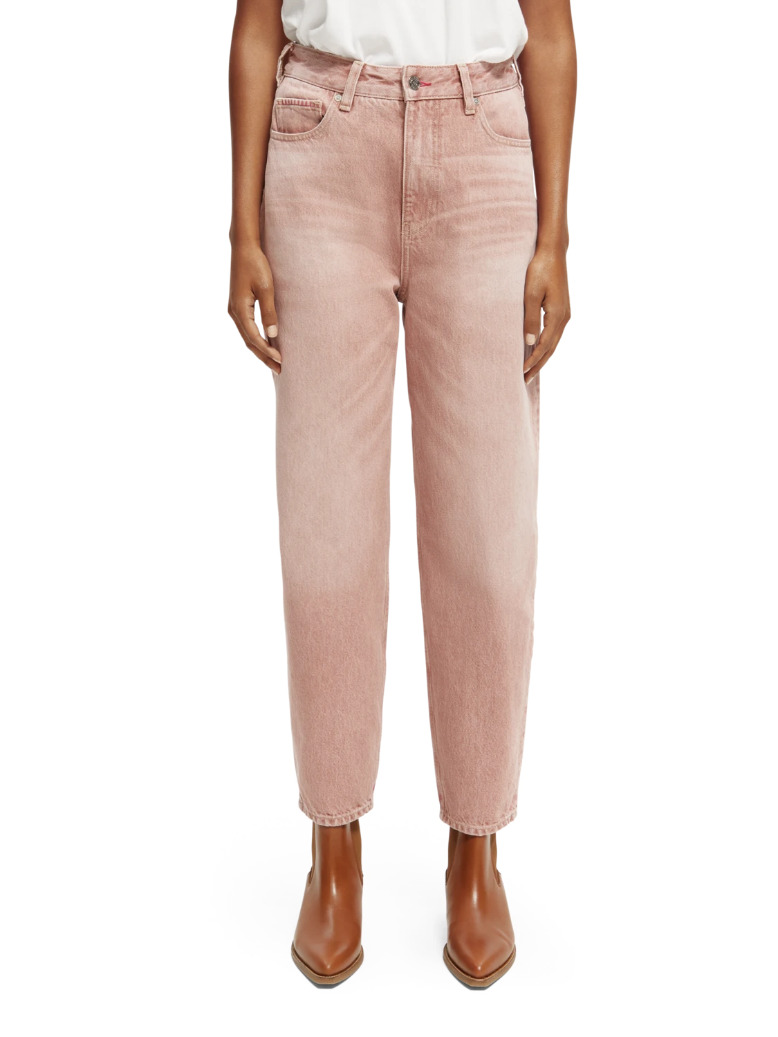 Scotch & Soda The Tide Yarn-Dyed Balloon Fit Jeans 3 Scotch & Soda The Tide Yarn-Dyed Balloon Fit Jeans