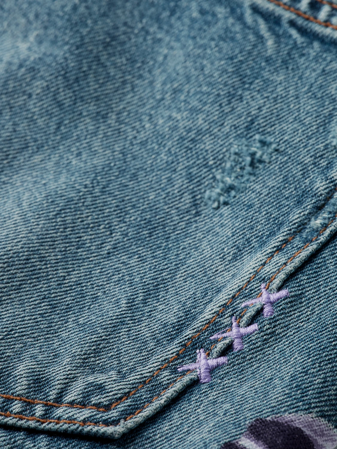 Scotch & Soda Bay Printed Organic Cotton Boyfriend Jeans | Sing Along 9 Scotch & Soda Bay Printed Organic Cotton Boyfriend Jeans | Sing Along - Image 7