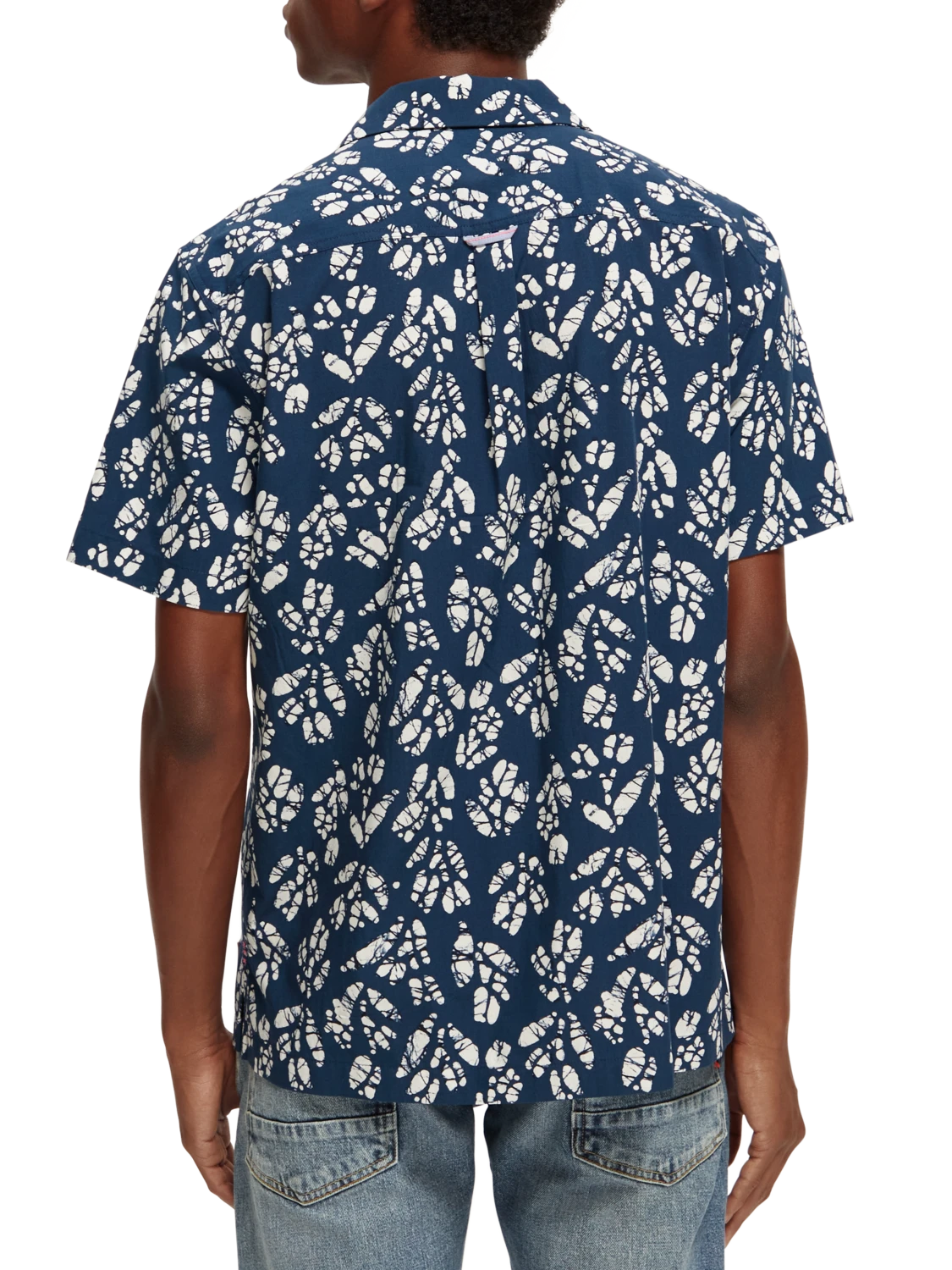 Scotch & Soda Printed Short-Sleeved Camp Shirt 5 Scotch & Soda Printed Short-Sleeved Camp Shirt - Image 3