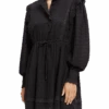 Scotch & Soda Broderie Anglaise Mini Organic Cotton Dress -Scotch & Soda 170951 Black NHD CRP