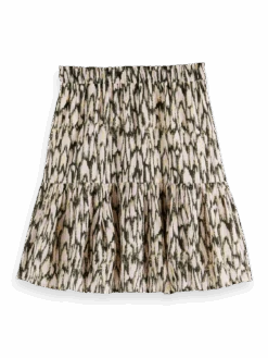 Scotch & Soda Printed Short Skirt 21 Scotch & Soda Printed Short Skirt -Scotch & Soda 171115 Combo 20R BCK