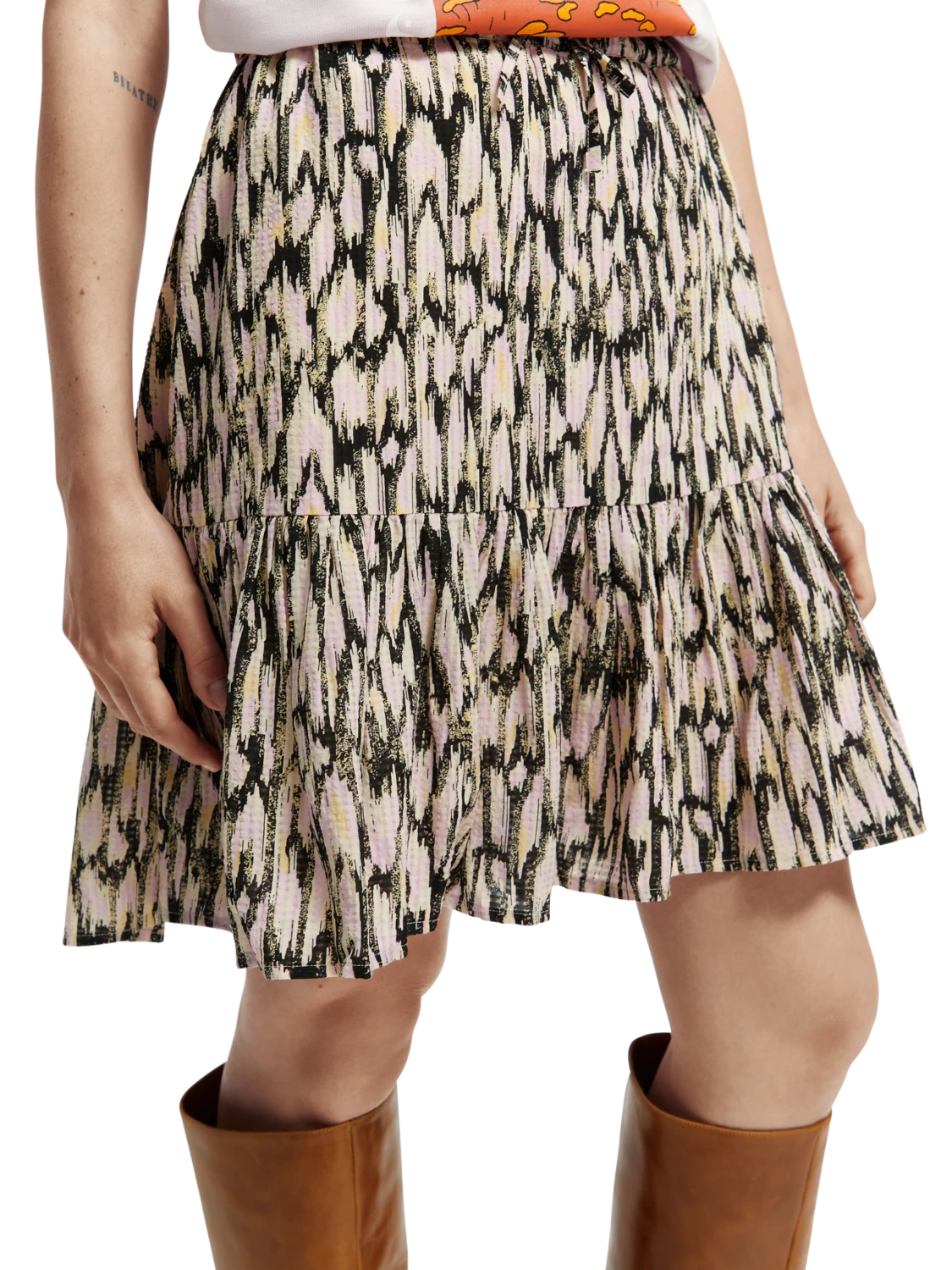 Scotch & Soda Printed Short Skirt 13 Scotch & Soda Printed Short Skirt - Image 11