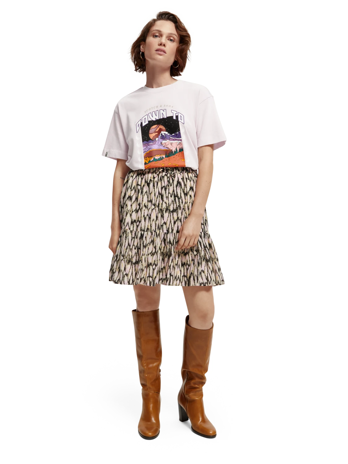 Scotch & Soda Printed Short Skirt 14 Scotch & Soda Printed Short Skirt - Image 12