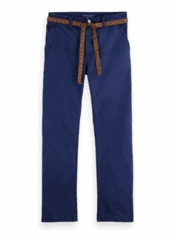 Scotch & Soda Verve Workwear Trousers -Scotch & Soda 171160 Sulphur 20Blue FNT