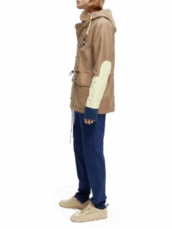Scotch & Soda Colour-Block Organic Cotton Parka -Scotch & Soda 171272 Combo 20A NHD SDE