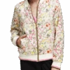 Scotch & Soda Printed Reversible Padded Bomber Jacket -Scotch & Soda 171326 Meadow 20Aged 20White NHD CRP