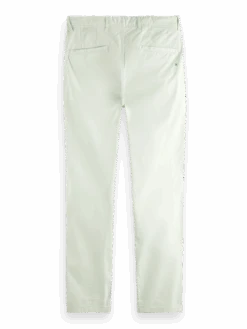 Scotch & Soda Mott Garment-Dyed Super-Slim Fit Chino -Scotch & Soda 171534 Mint BCK
