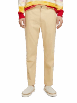 Scotch & Soda Drift Tapered-Fit Hemp Blend Chino