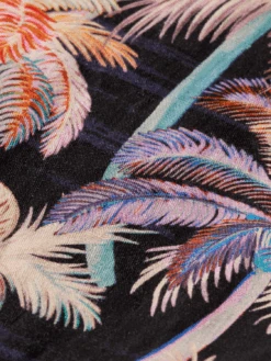 Scotch & Soda Twilt Palm Tree Printed Pleated Chino -Scotch & Soda 171588 Black 20Aop 20Palmtree DTL6