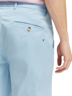 Scotch & Soda Stuart Chino Shorts -Scotch & Soda 171593 Sea 20Blue NHD DTL1
