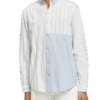 Scotch & Soda Relaxed Fit Lightweight Mixed Chambray Shirt -Scotch & Soda 171606 Sea 20Blue NHD CRP